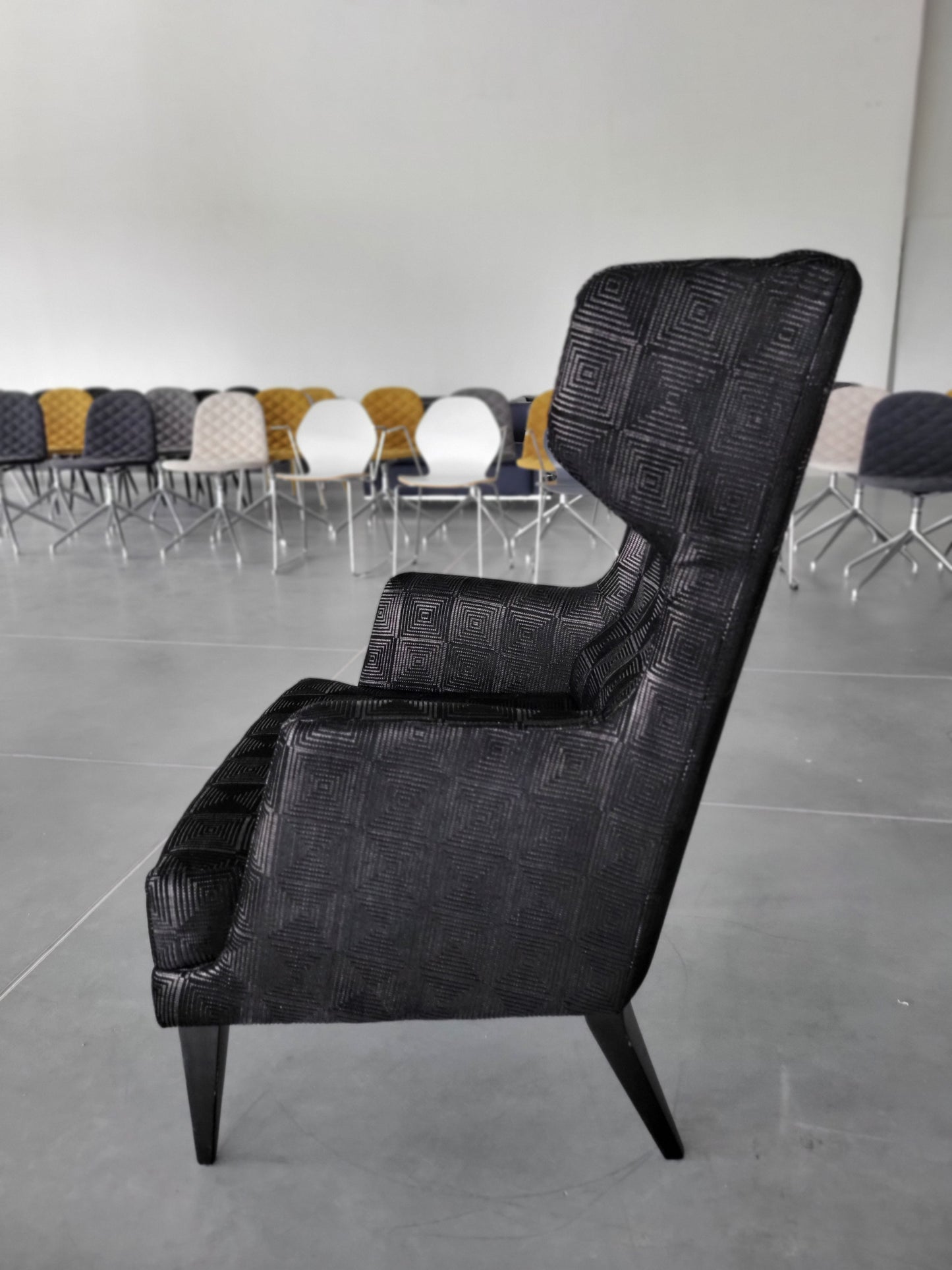 Fotel Oldschool – Czarny