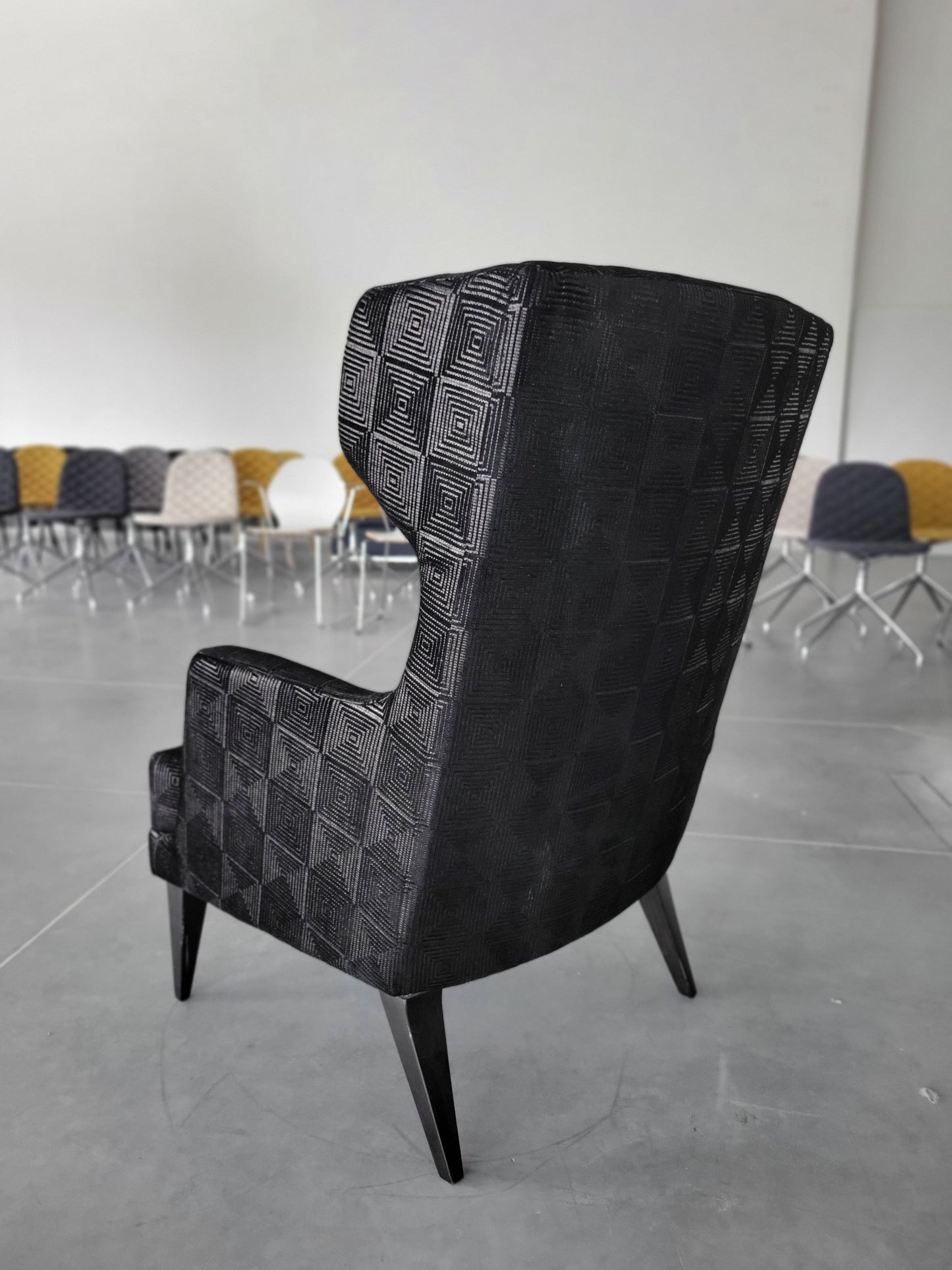 Fotel Oldschool – Czarny