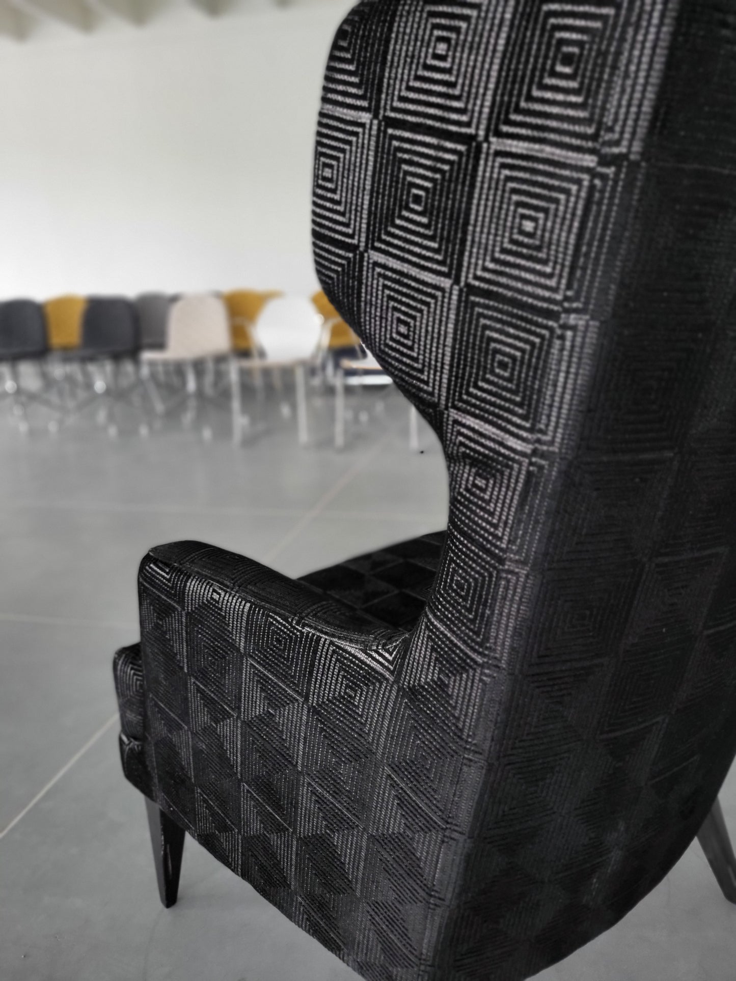 Fotel Oldschool – Czarny