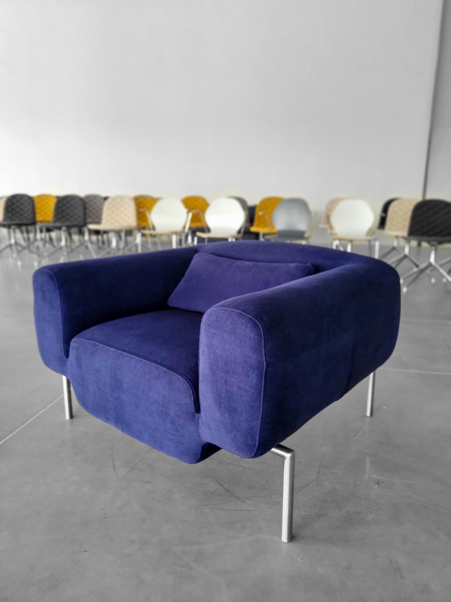 Fotel Kiwi – Granatowy