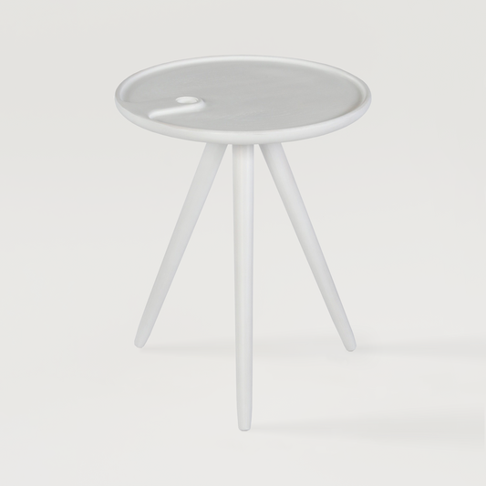 Stolik Flower - Biały