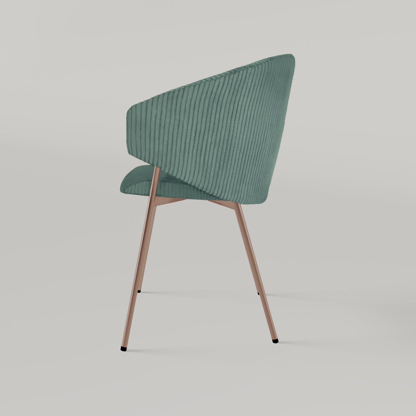 Krzesło Throne Cord Copper - Morskie