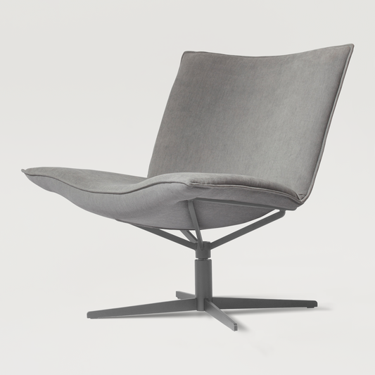 Fotel Mac.B Szara - Szary