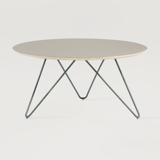 Stolik Zig-Zag R75 - Beżowy