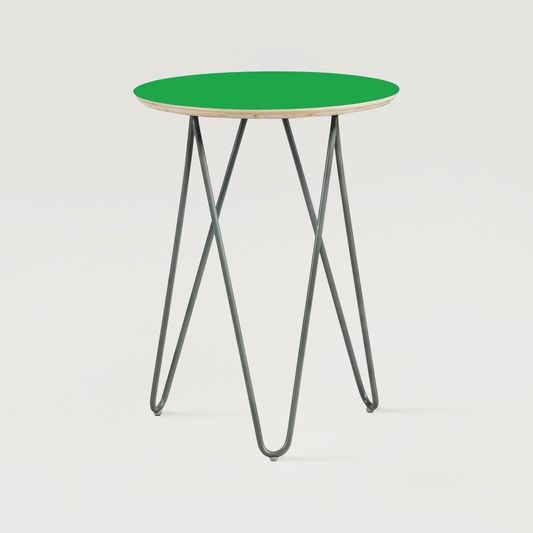 Stolik Zig-Zag R40 - Zielony