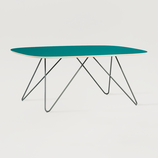 Stolik Zig-Zag DL - Turkusowy