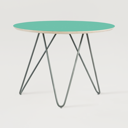 Stolik Zig-Zag R60 - Miętowy