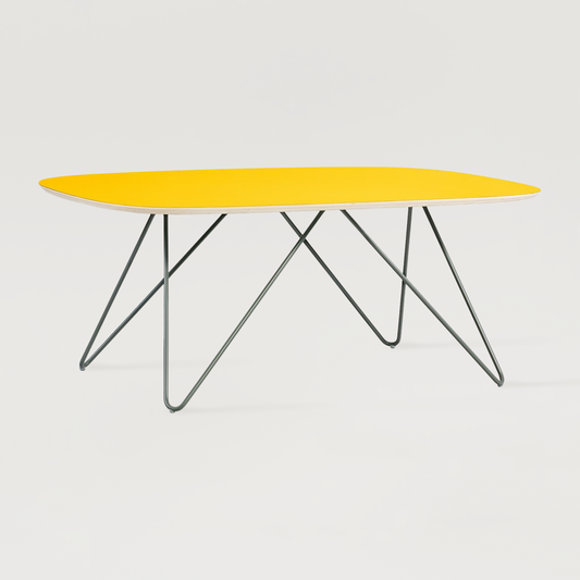 Stolik Zig-Zag DL - Żółty