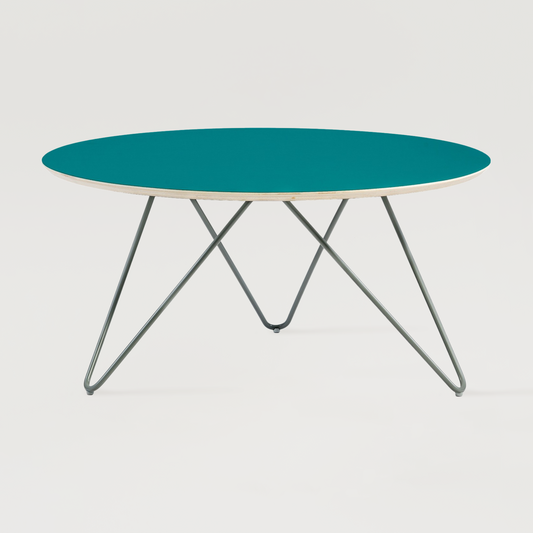 Stolik Zig-Zag R75 - Turkusowy