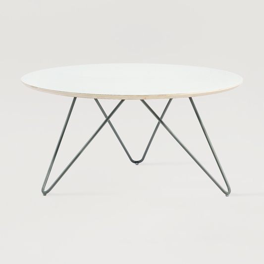 Stolik Zig-Zag R75 - Biały