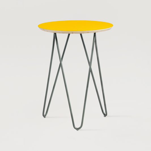 Stolik Zig-Zag R40 - Żółty