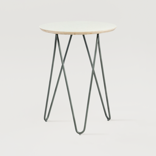 Stolik Zig-Zag R40 - Biały