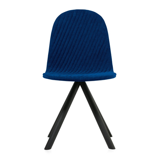 Krzesło Mannequin 01 black - Granatowe