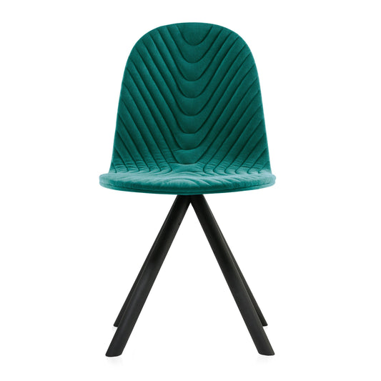 Krzesło Mannequin 01 black - Turkusowe