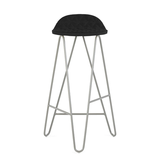 Krzesło barowe Mannequin Bar 02 High - Czarne
