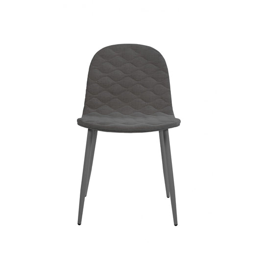 Krzesło Mannequin Pastel - Szary antracyt