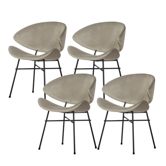Krzesło Cheri Velours Standard - 4 sztuki