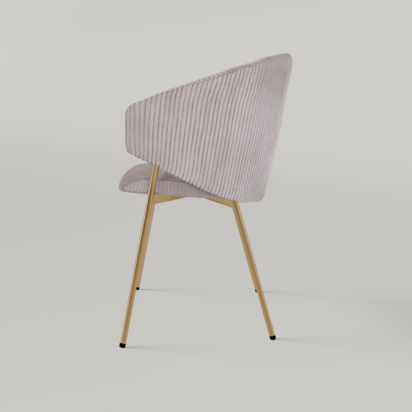 Krzesło Throne Cord Gold - Beżowe