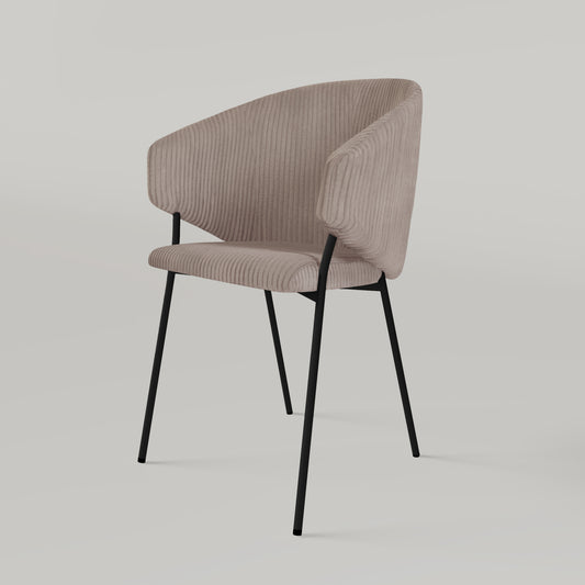 Krzesło Throne Cord - Brązowe