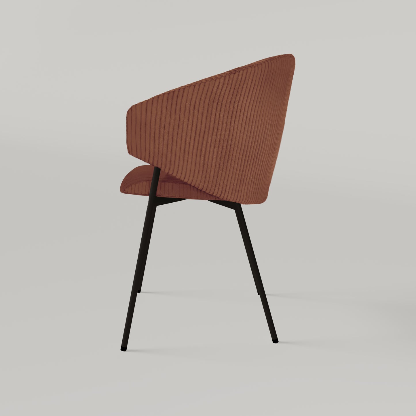 Krzesło Throne Cord - Ceglaste