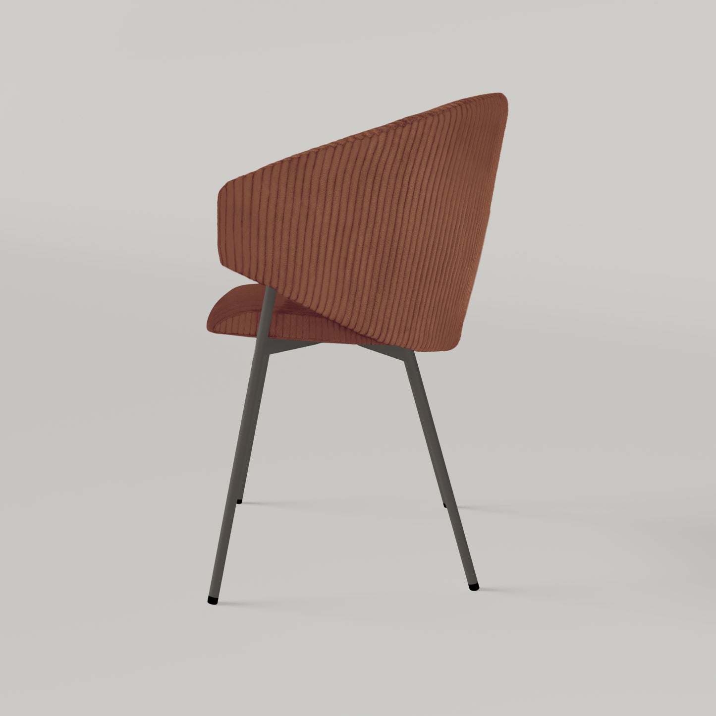 Krzesło Throne Cord - Ceglaste