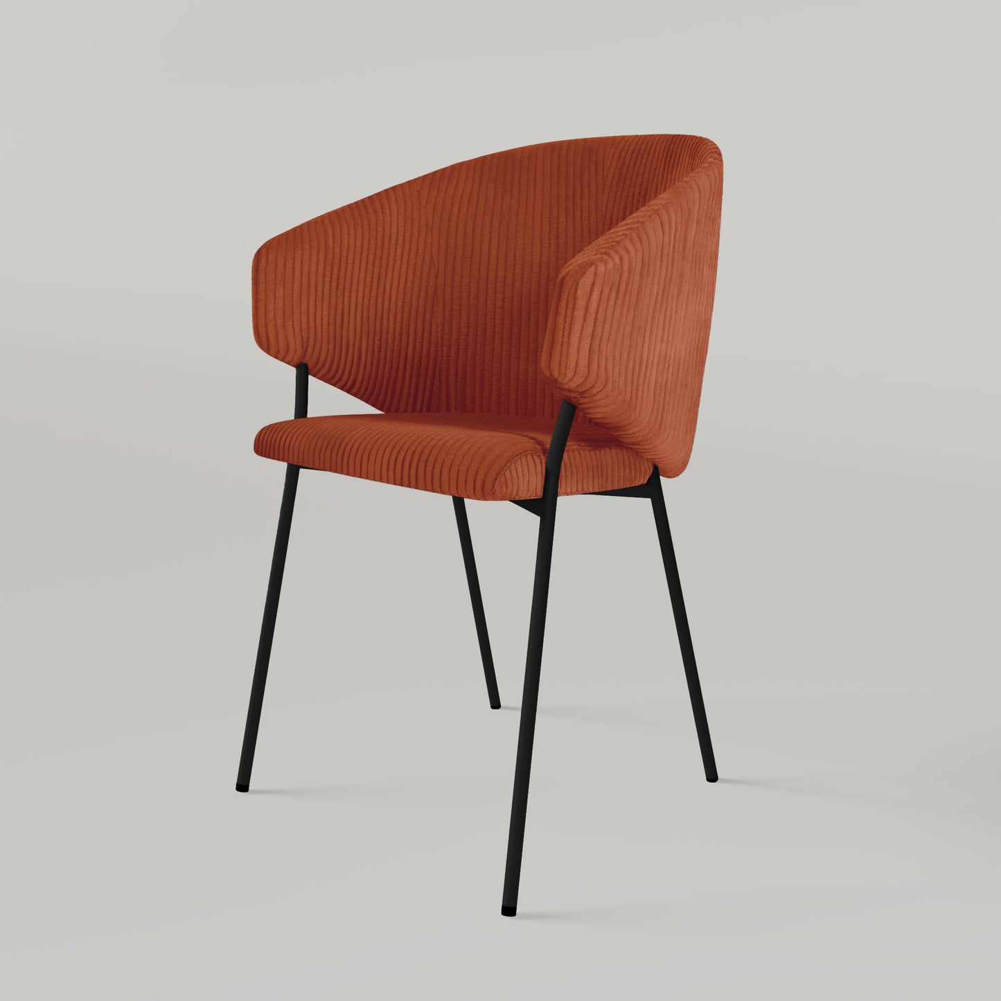 Krzesło Throne Cord - Ceglaste