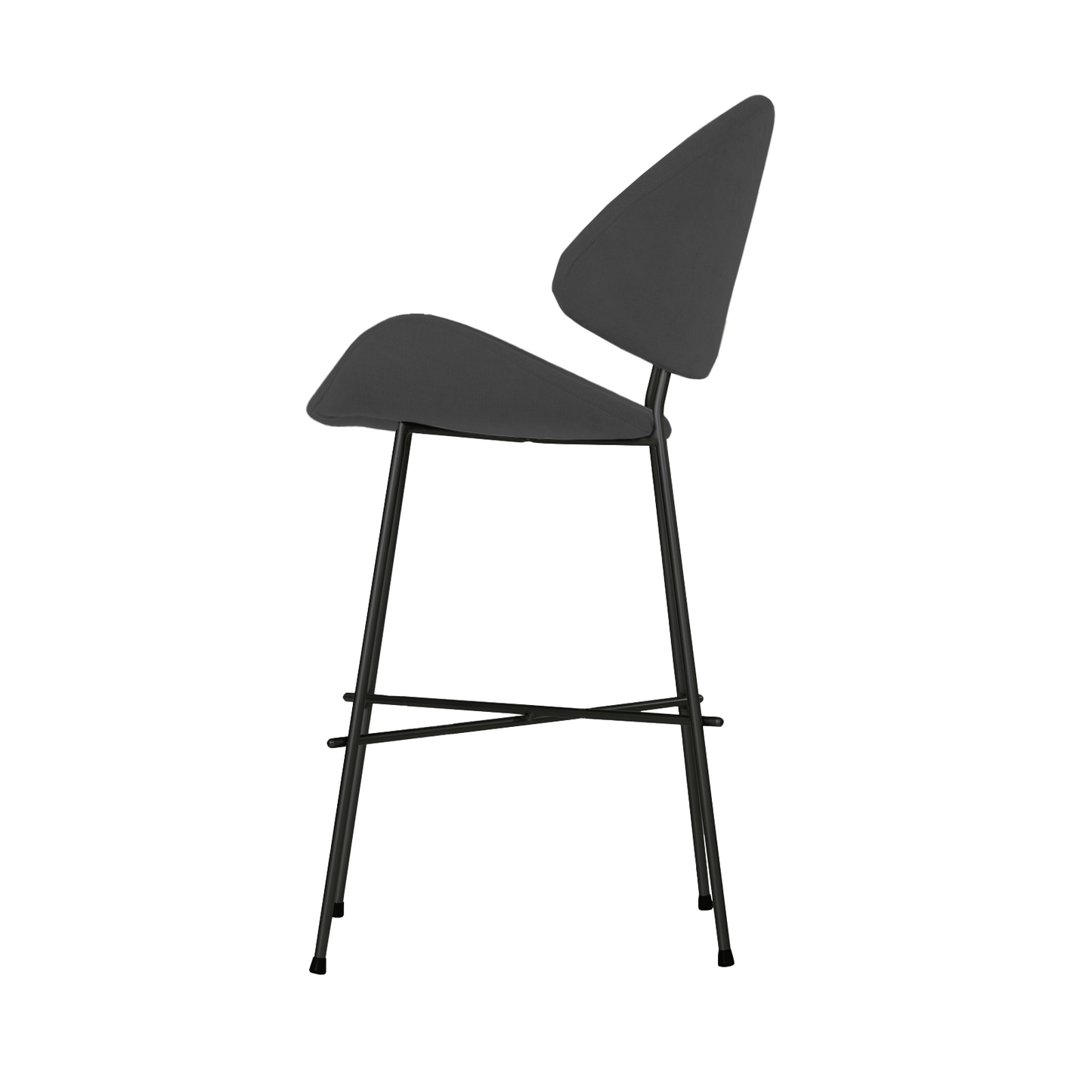 Krzesło barowe Cheri Bar Trend Low - Ciemnoszare