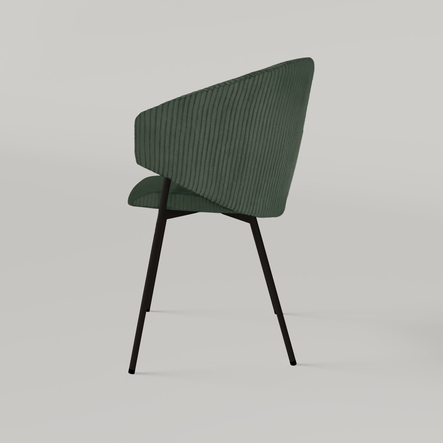 Krzesło Throne Cord - Ciemnozielone