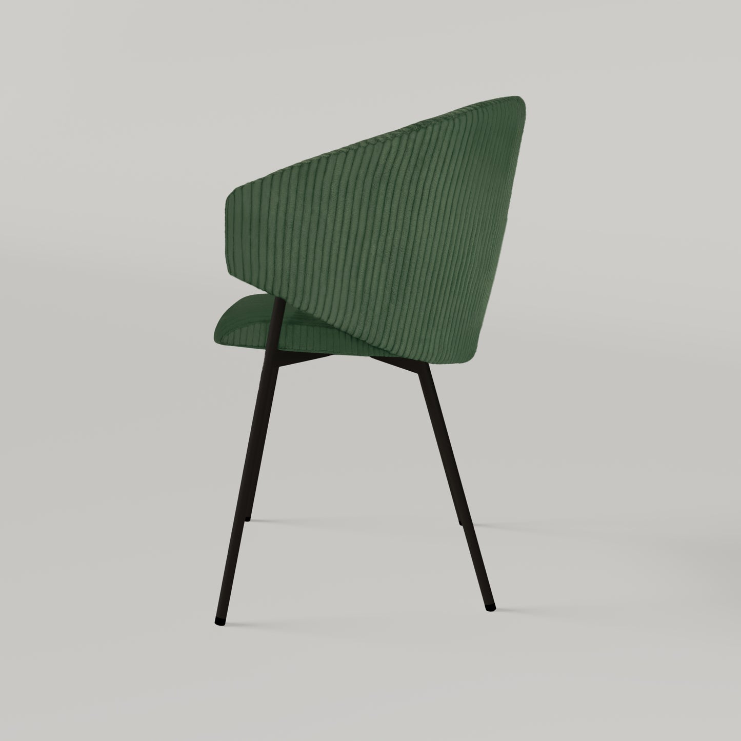 Krzesło Throne Cord - Ciemnozielone