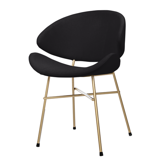 Krzesło Cheri Trend Gold - Czarne