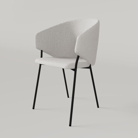 Krzesło Throne Alvaro - Ecru