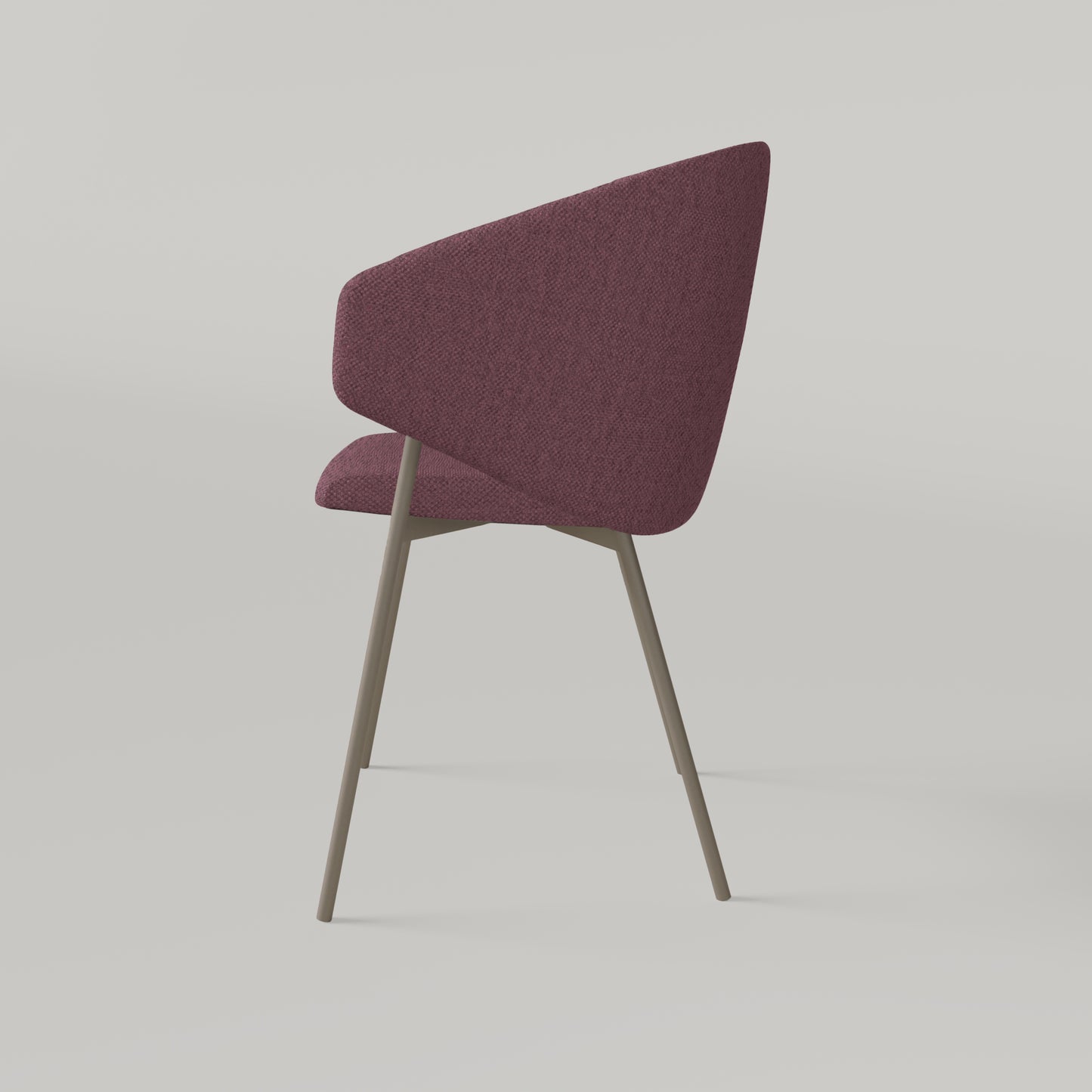 Krzesło Throne Alvaro Brązowy - Indyski Róż