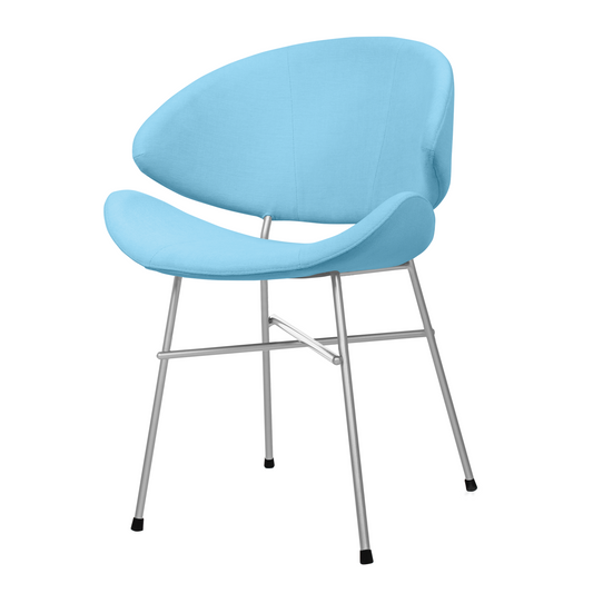 Krzesło Cheri Trend Chrome - Jasnoniebieskie