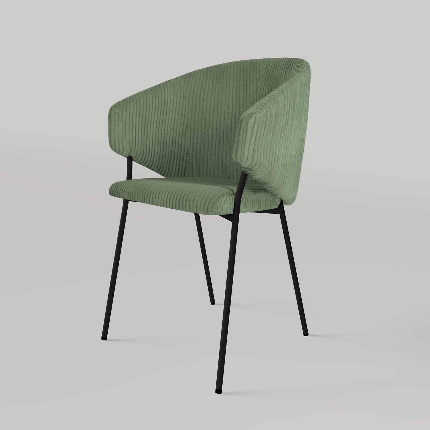 Krzesło Throne Cord - Jasnozielone