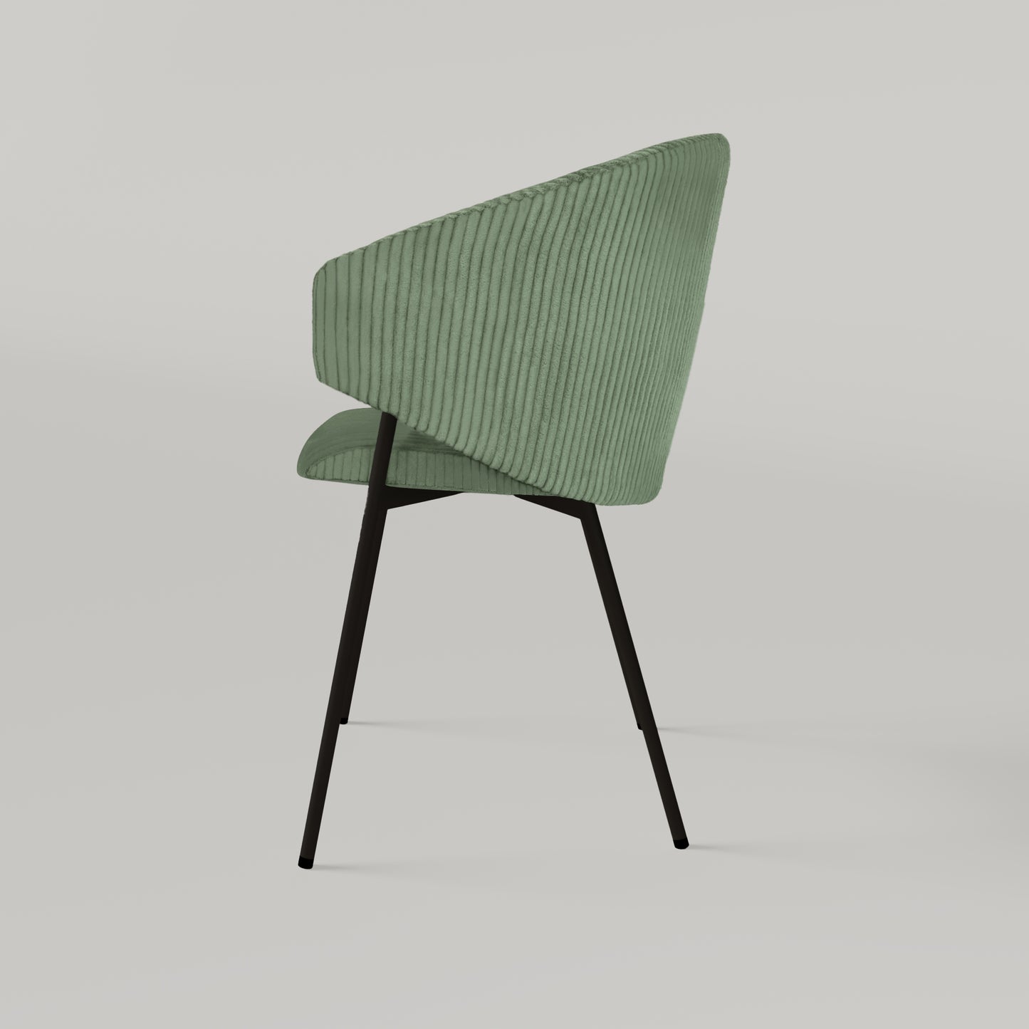 Krzesło Throne Cord - Jasnozielone