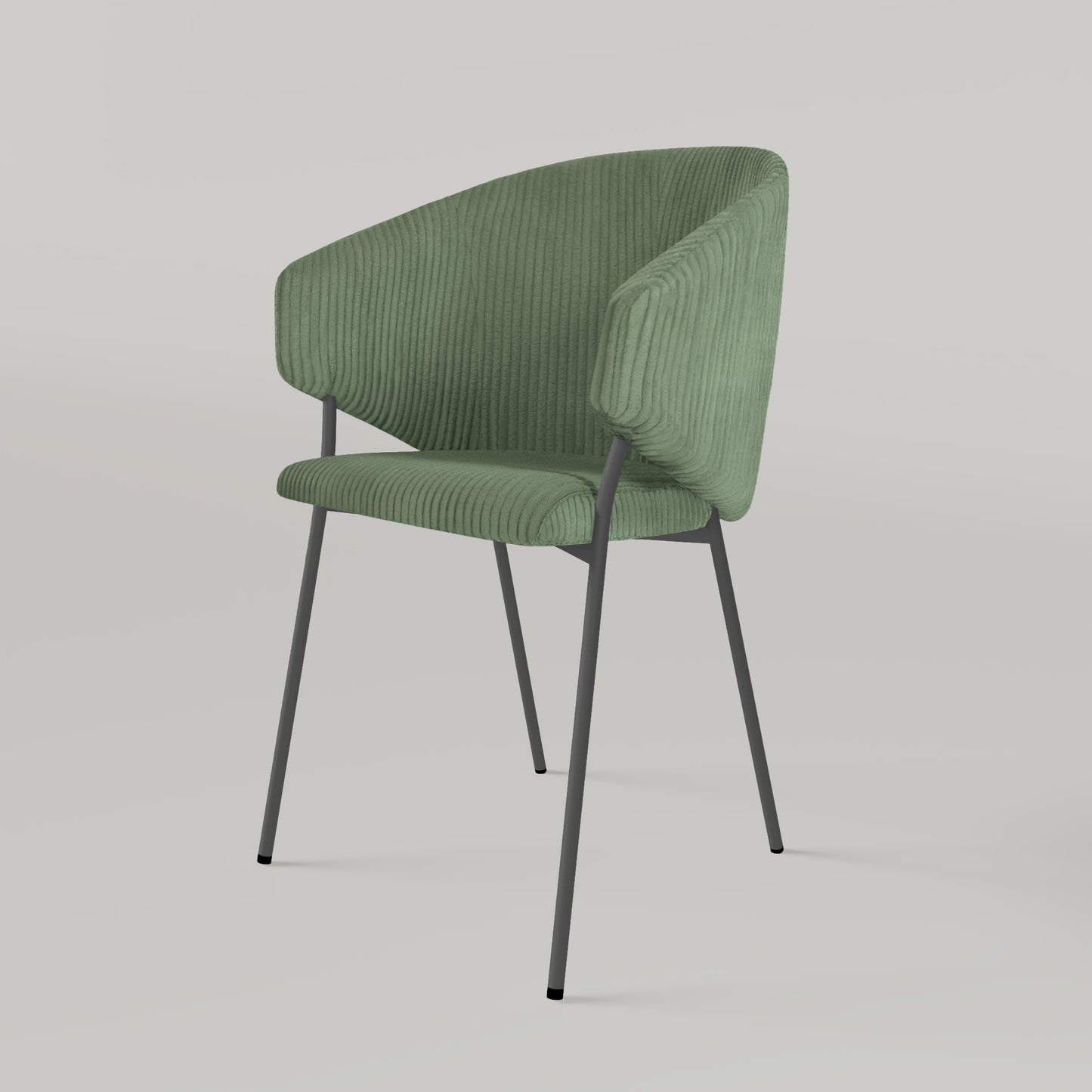 Krzesło Throne Cord - Jasnozielone