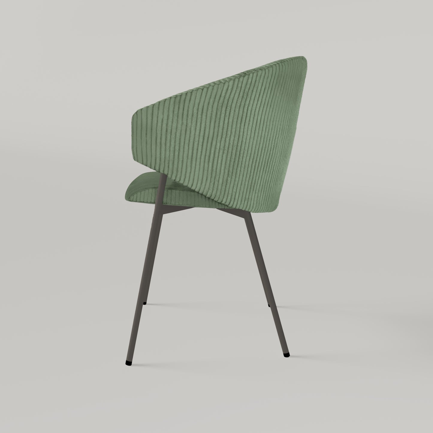 Krzesło Throne Cord - Jasnozielone