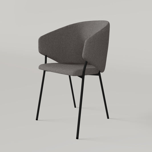 Krzesło Throne Alvaro - Kawowe