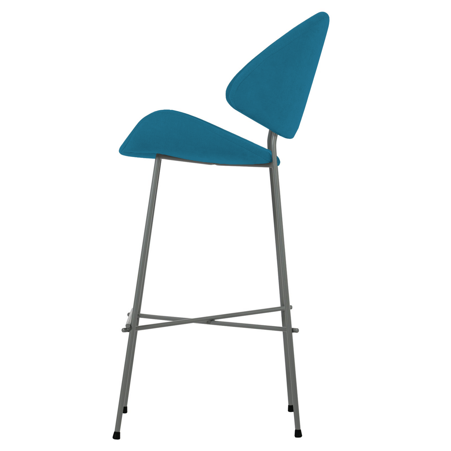 Krzesło barowe Cheri Bar Trend High - Niebieskie