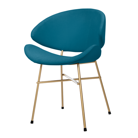 Krzesło Cheri Trend Gold - Niebieskie