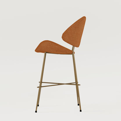 Krzesło barowe Cheri Bar Maero Copper Low - Rude