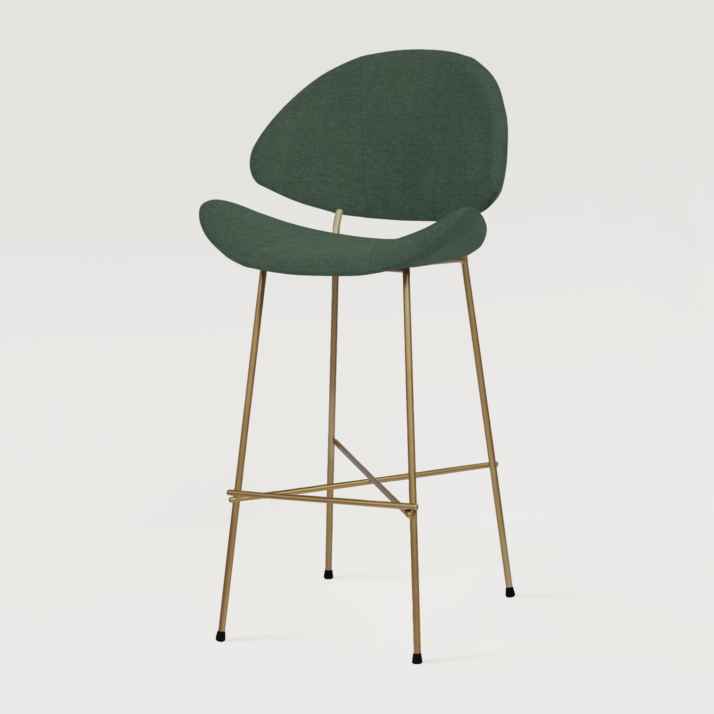 Krzesło barowe Cheri Bar Maero Copper High - Morska Zieleń