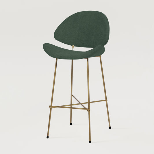 Krzesło barowe Cheri Bar Maero Copper High - Morska Zieleń