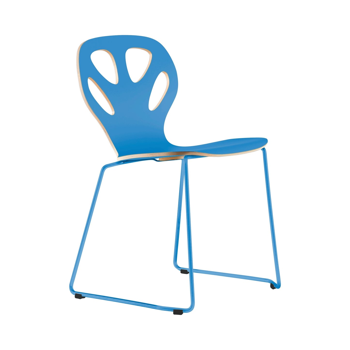 Krzesło Maple M01 - Niebieskie