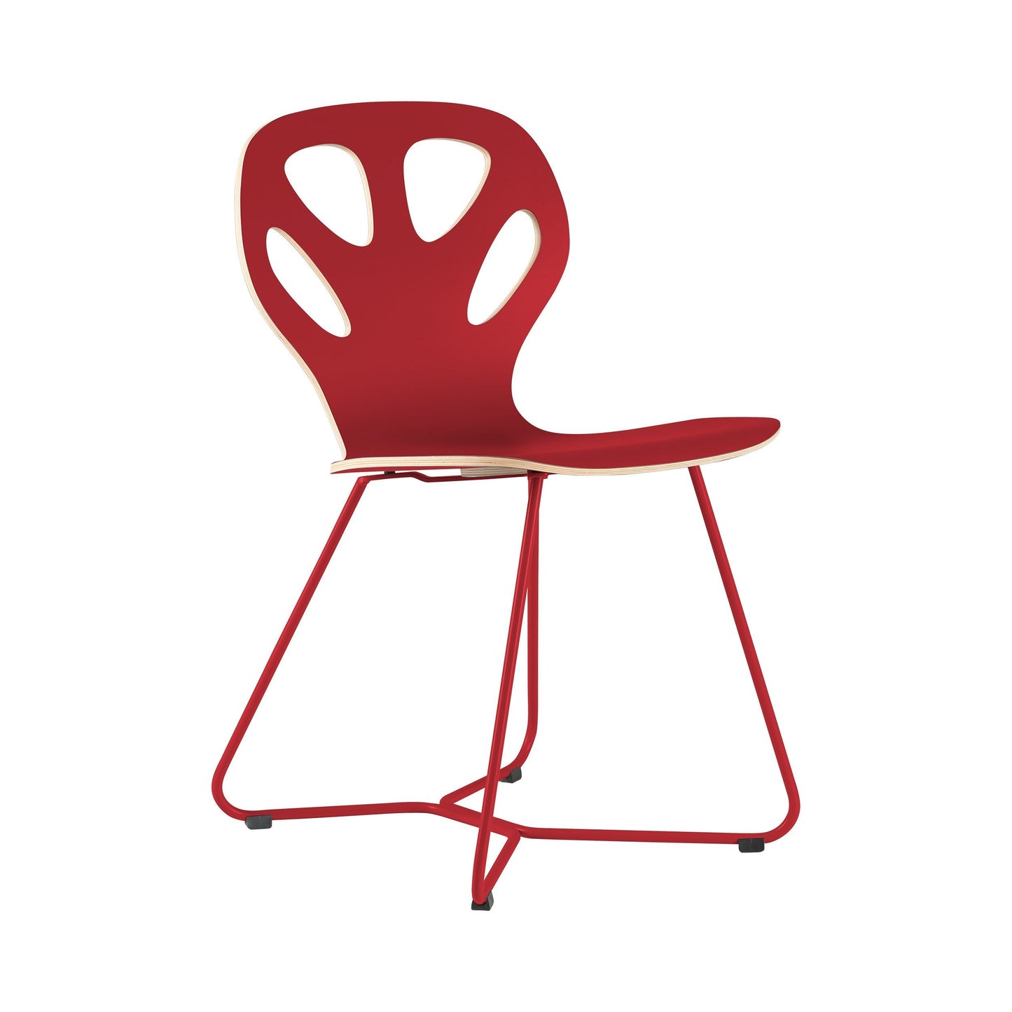 Krzesło Maple M02 - Czerwone
