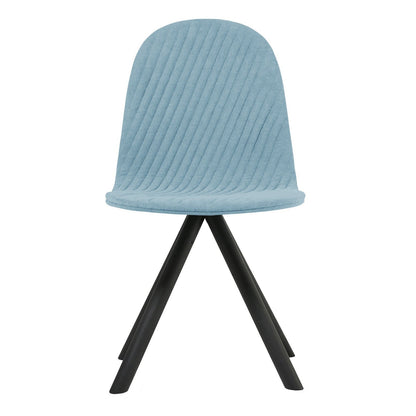 Krzesło Mannequin 01 black - Jasnoniebieskie
