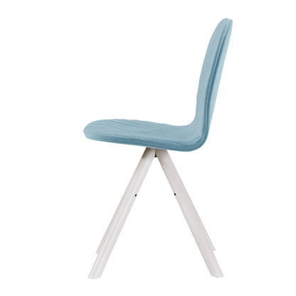 Krzesło Mannequin 01 white - Jasnoniebieskie