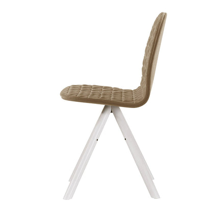Krzesło Mannequin 01 white - Kawowe
